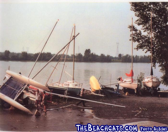 Local storm august 2002 - DeMezy club, Boucherville, Quebec, Canada