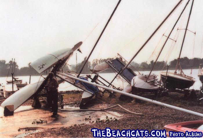 Local storm august 2002 - DeMezy club, Boucherville, Quebec, Canada