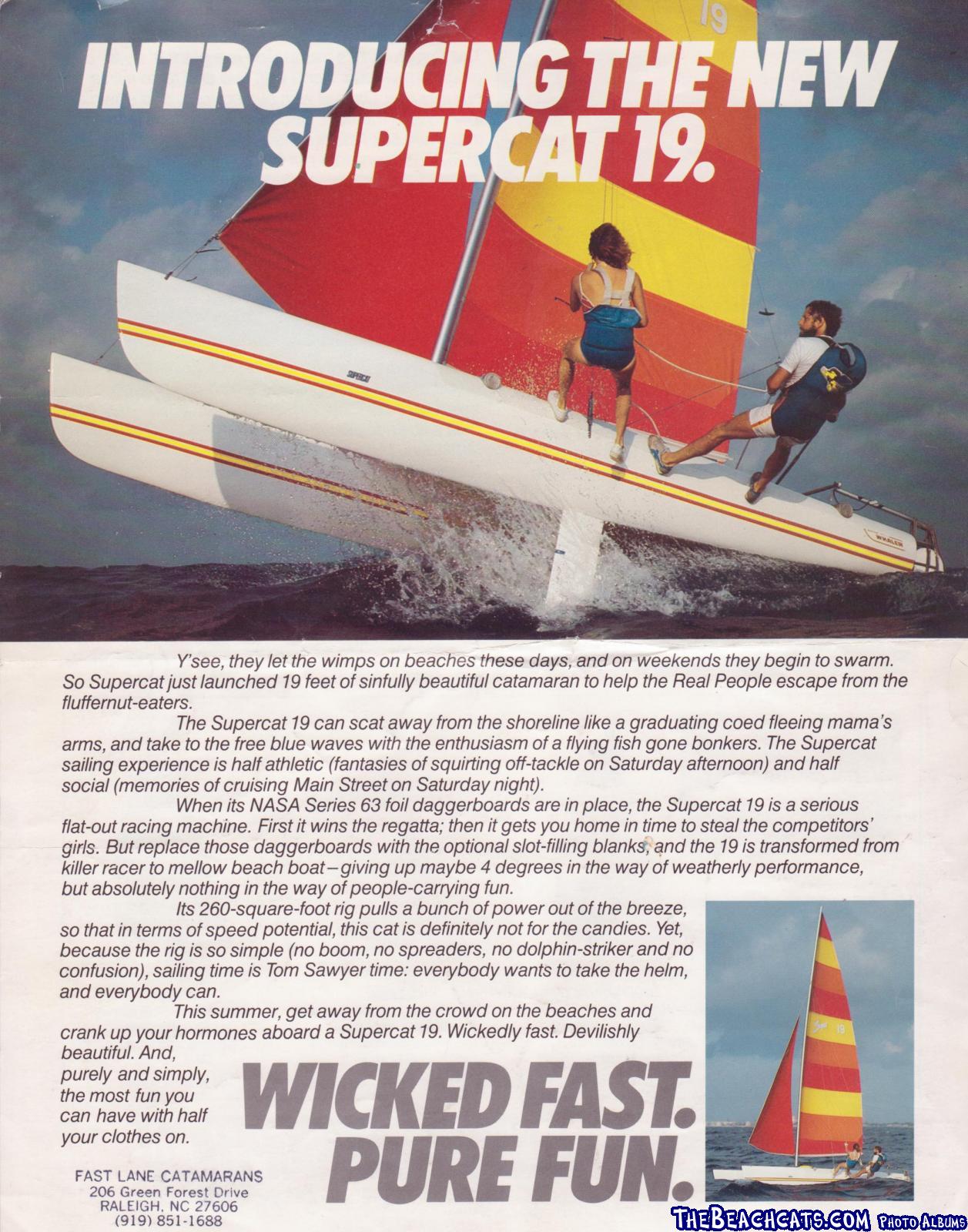 Supercat 19 brochure front