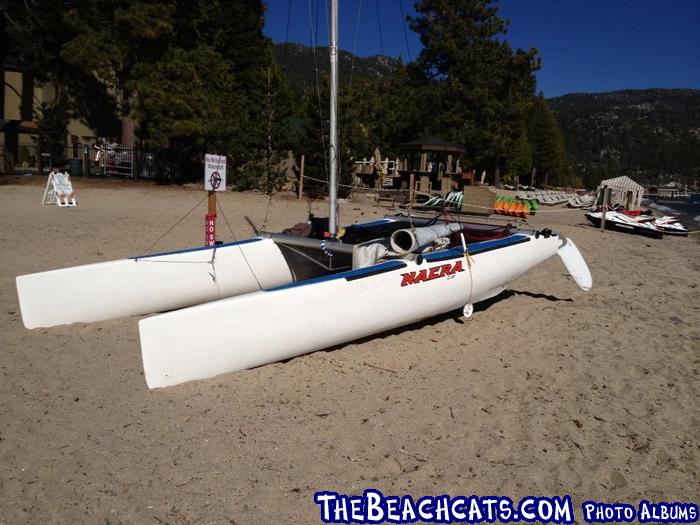 nacra on tahoe beach