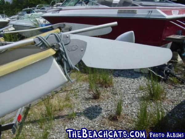 Taft Catamaran Rudder System