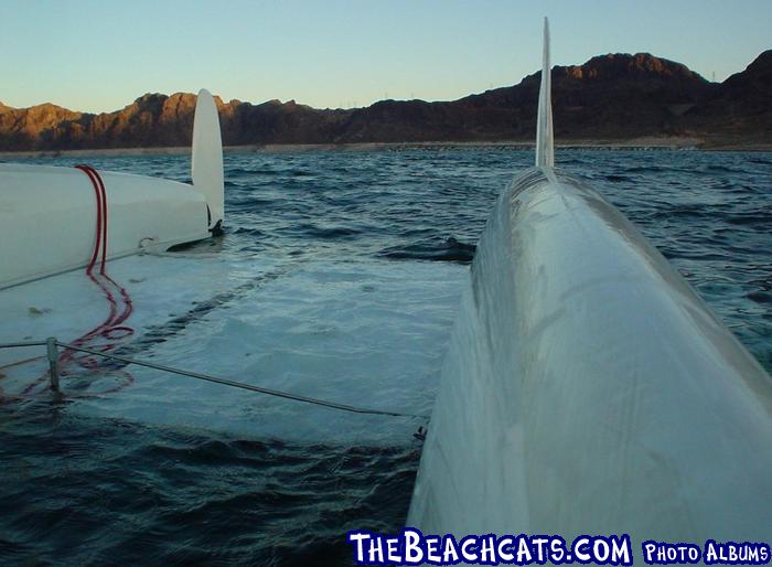 HOBIE 18M TURTLED LOOKING AFT