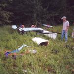 Ocean Springs water spout damage to Hobie 18M