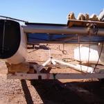 Rear of Beach Trailer