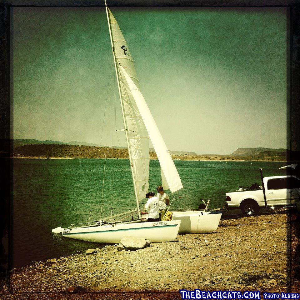 Rigging at Lake Pleasant