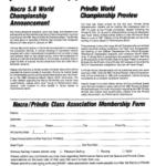 Prindle/NACRA Class Assoc. form