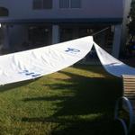 Sails back yard1