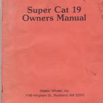 Super Cat 19 Owners Manual