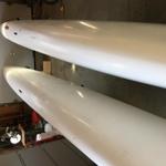 Fiberglass fairing and gelcoat