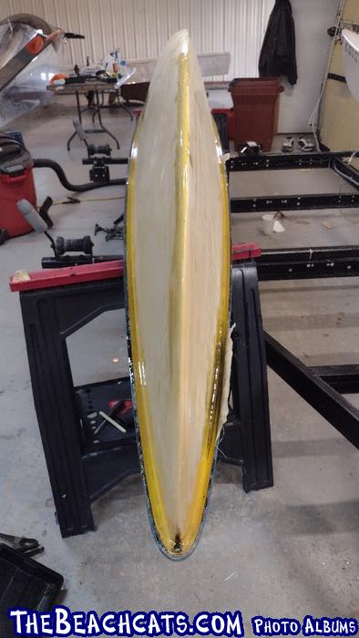 drying starboard hull