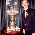 Brian accepting The Cup for Team Goose