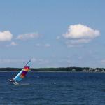 Ray fun sailing at the '04 Buzzard