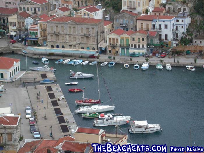 Symi island-Harbor