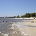 Wide Shot of OSYC beach