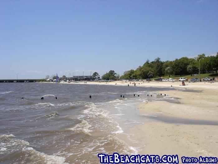 Wide Shot of OSYC beach