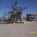 Boat wash area and fish cleaning hut