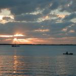 Sunset from Rick's Place in Key Largo