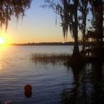 Sunsetting on Lake Thonotosassa