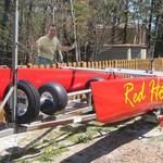 Gary with Bill\'s Red Hot Prindle....by Jack