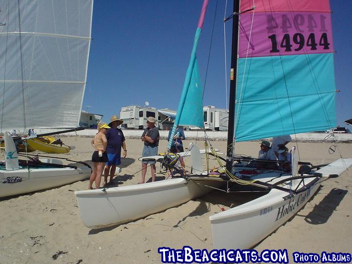 Puerto Penasco, MEXICO - Hobie Alter Jr. & PAUL's HOBIE 18SE