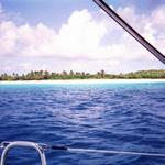 sailing past sandy Cay 2