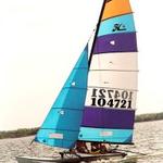 Eric's hobie 16 - Lake Hefner Oklahoma