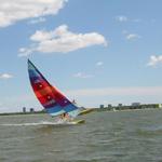 Jay and Courtney on lake hefner OK