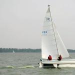 First sail on our Prindle 19