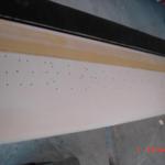 Delam Repair/ Filled holes with resin after epoxy injection