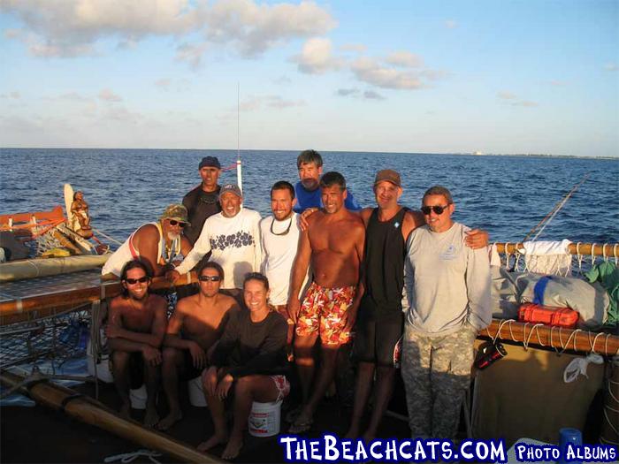 Hokulea Crew off of Johnston Atoll