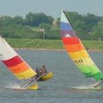 Lake Carl Blackwell, Stillwater, OK.  Prindle vs Hobie