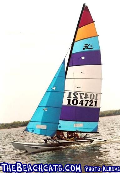 Eric's hobie 16 - Lake Hefner Oklahoma