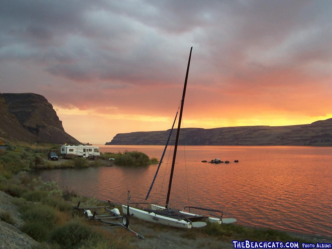 Sunset at the Gap