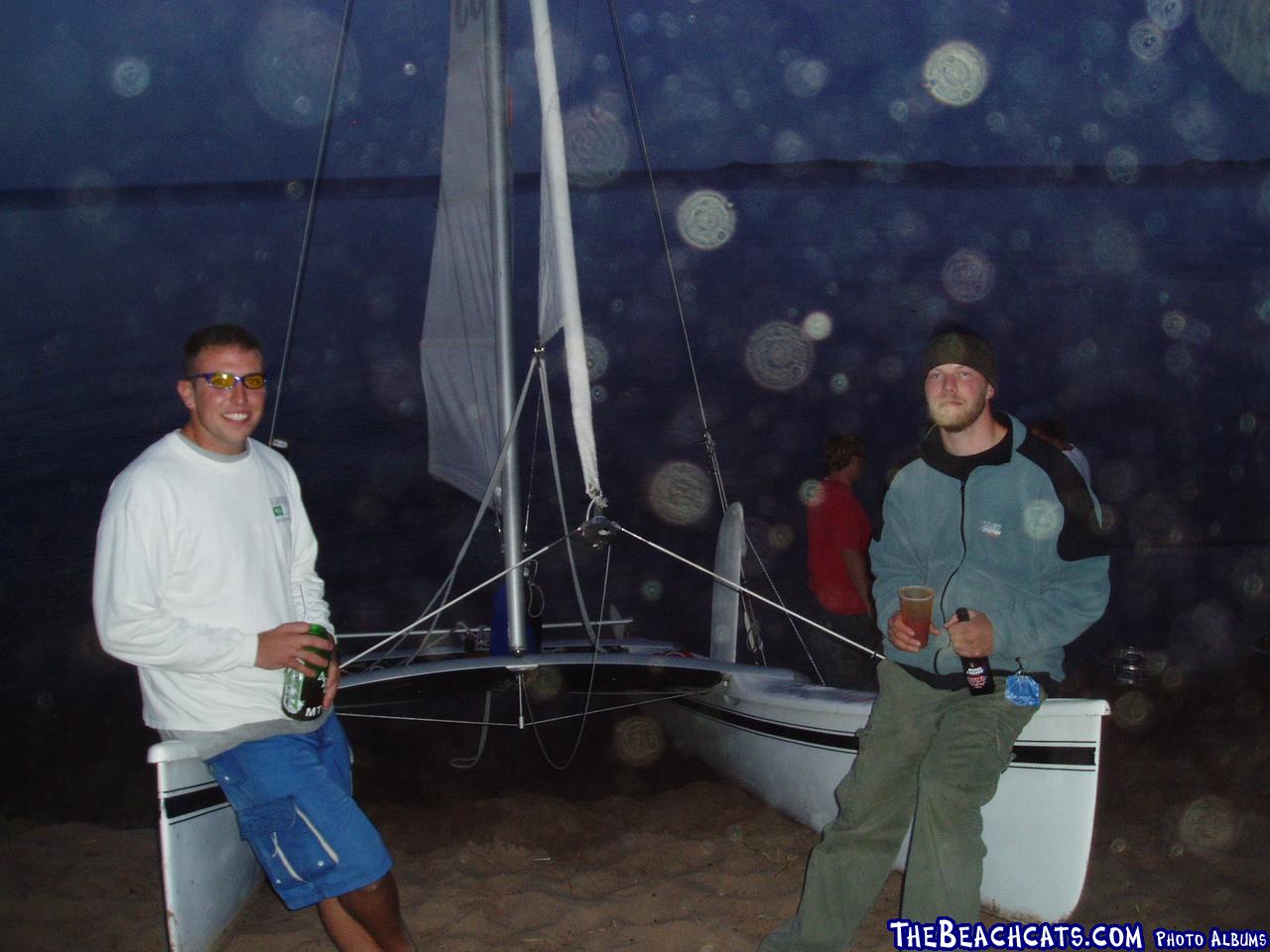 Sailed across Keweenaw bay to the Huron Islands