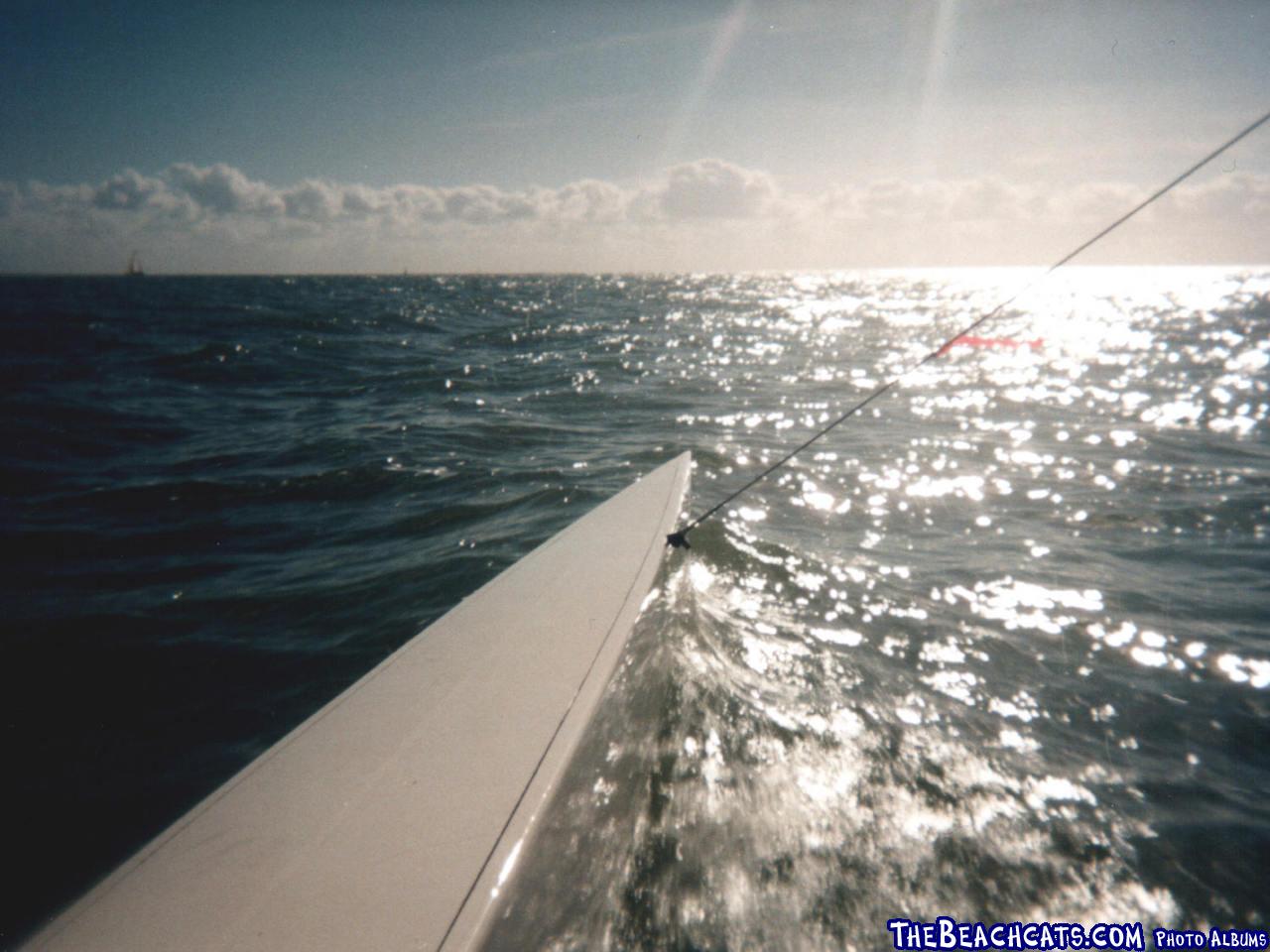 Prindle 19 Bow in the sun IJsselmeer holland