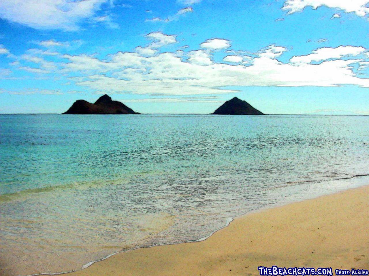 Lanikai Watercolor