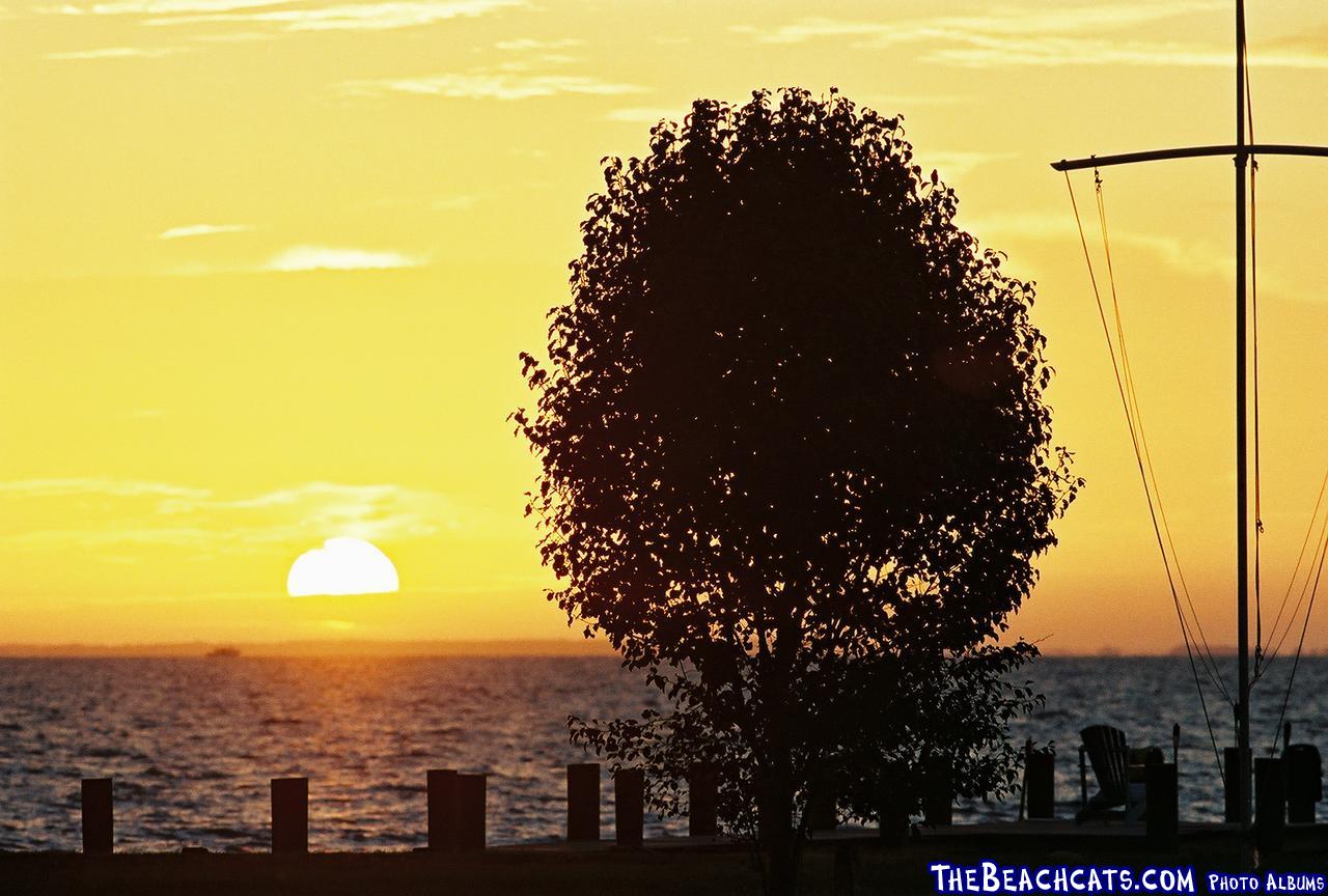 Sunrise on the Chesapeake Bay