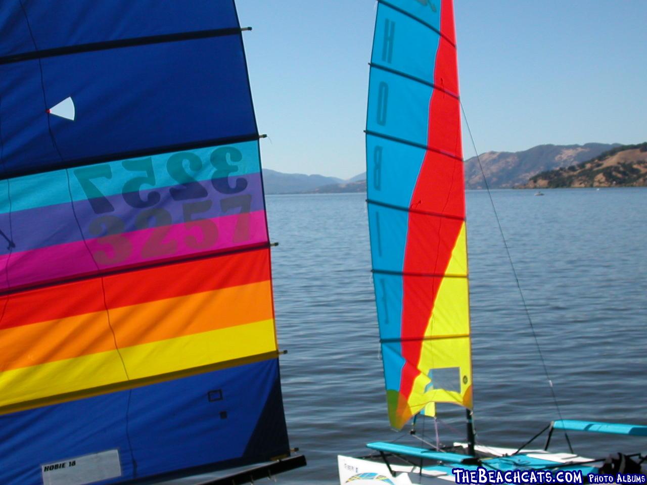 Hobie 18' sail and Hobie Getaway sail