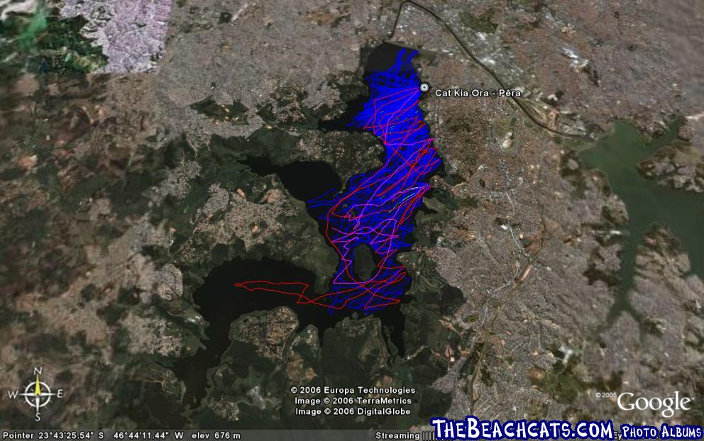 14 x Sailing GPS Tracks