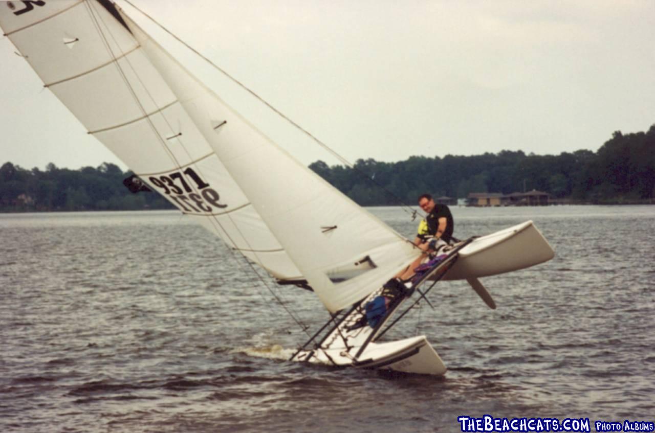 Cross Lake - PAUL Flying HOBIE 18