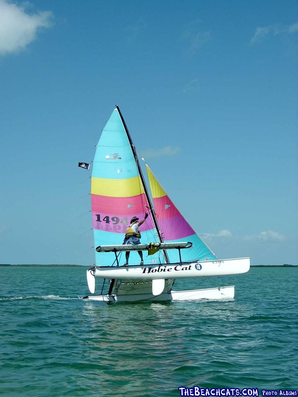 PAUL HI Flying HOBIE 18M - Key Largo 2003