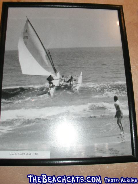 Malibu Yacht Club, 1955 Outrigger Canoe