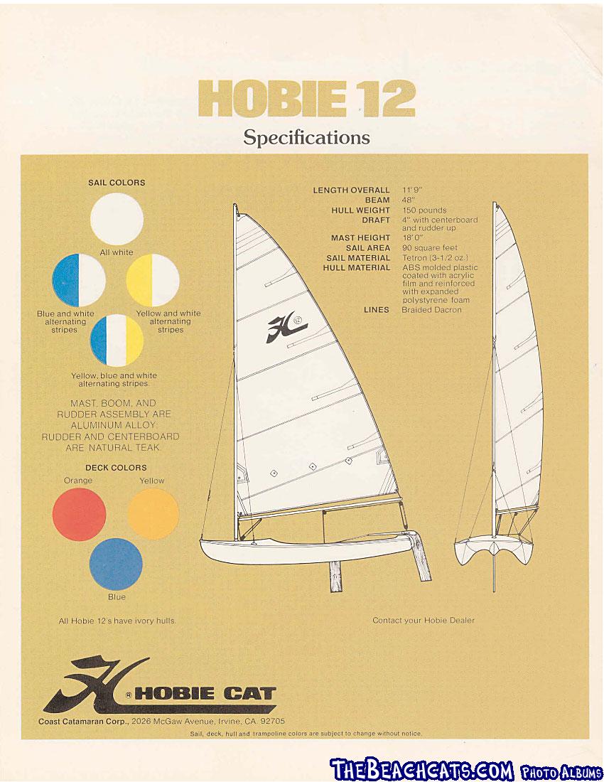 Hobie Monocat Brochure Page 4