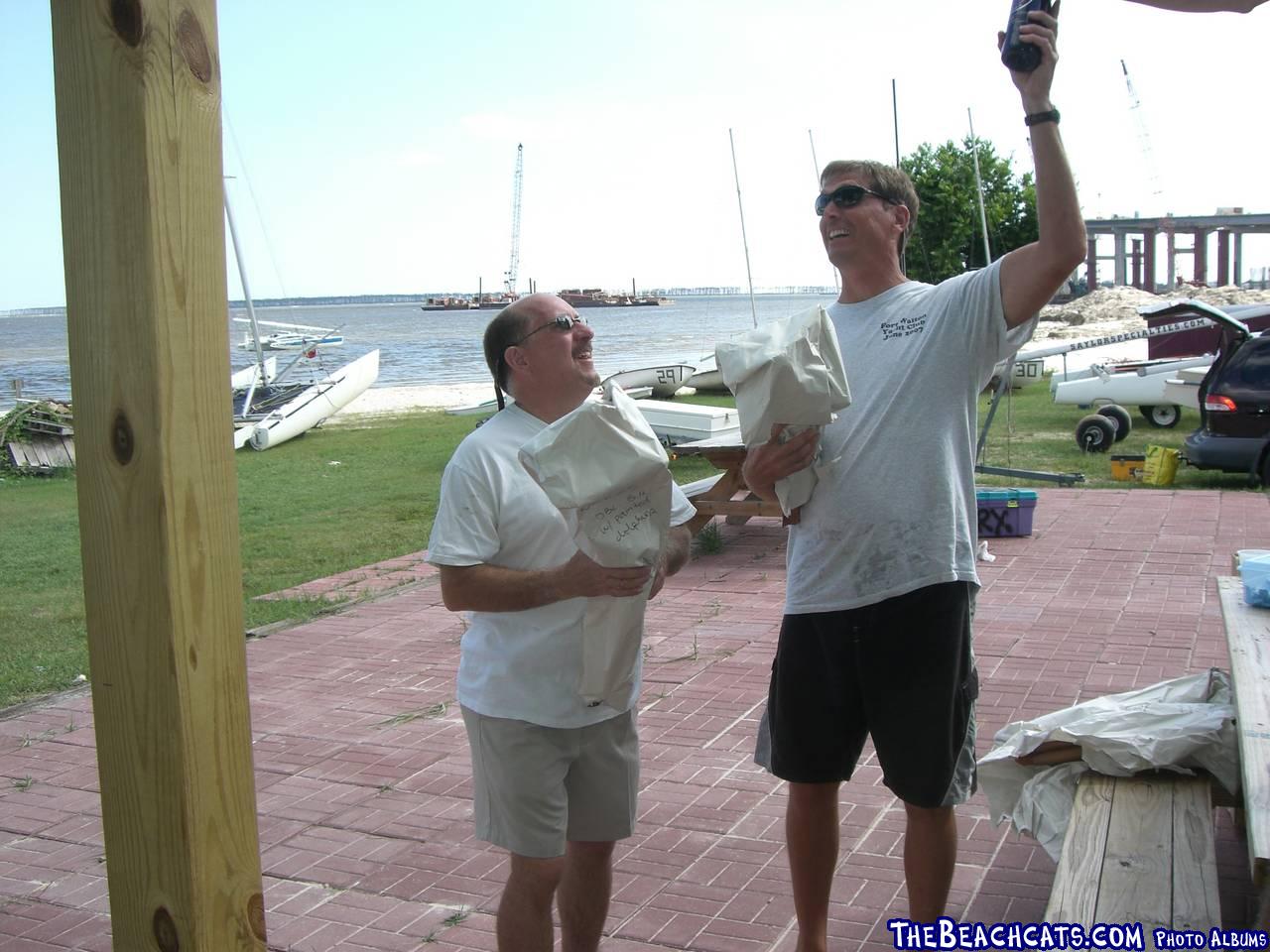 1st Place Overall - Philip Mumm and crew Steve Lowry