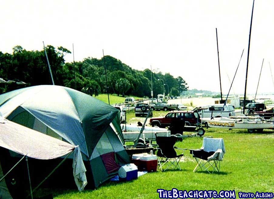 Camping at Ocean Springs Yacht Club