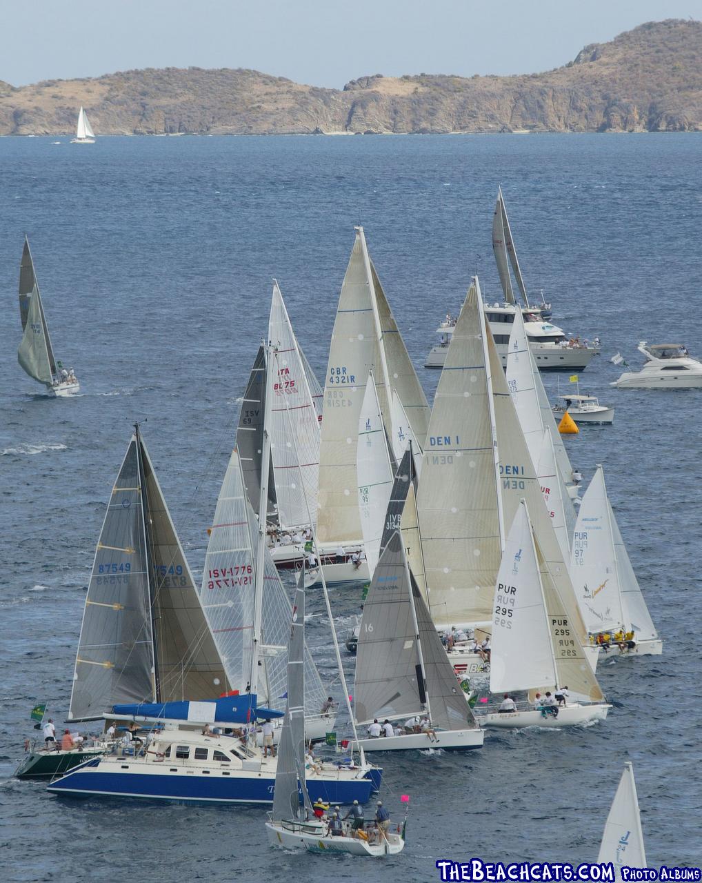 2003 International Rolex Regatta - Spin Racing 1-2 Start