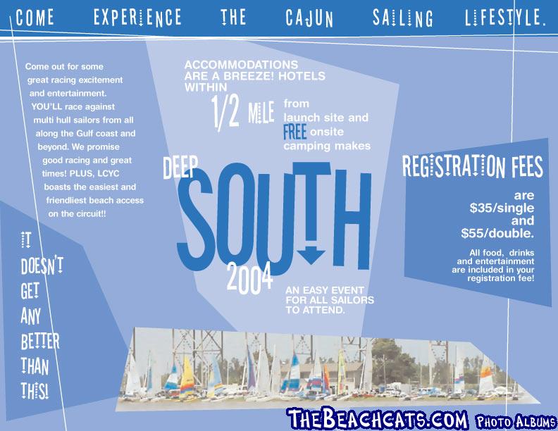 Deep South Regatta 2004 Flyer p.1