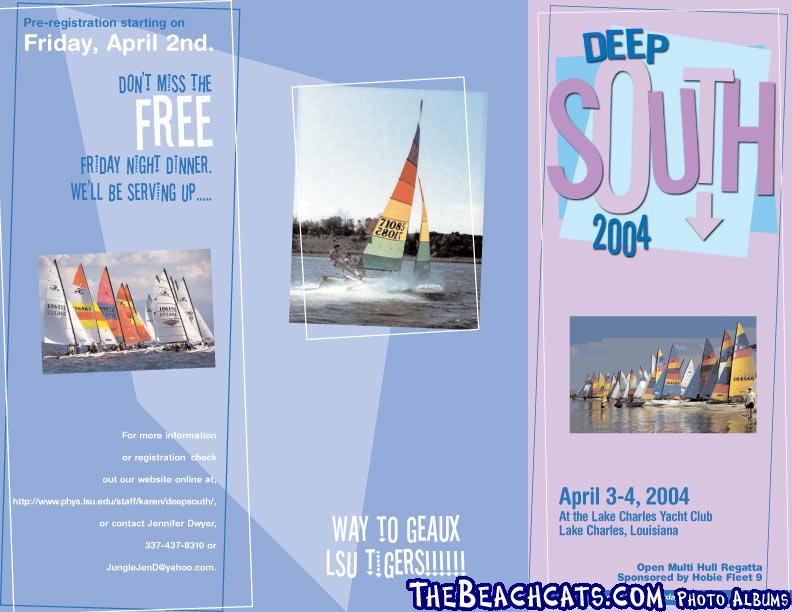 Deep South Regatta 2004 Flyer p.2