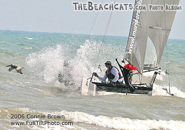 Hobie Tiger takes aim for the beach, birds or no birds!