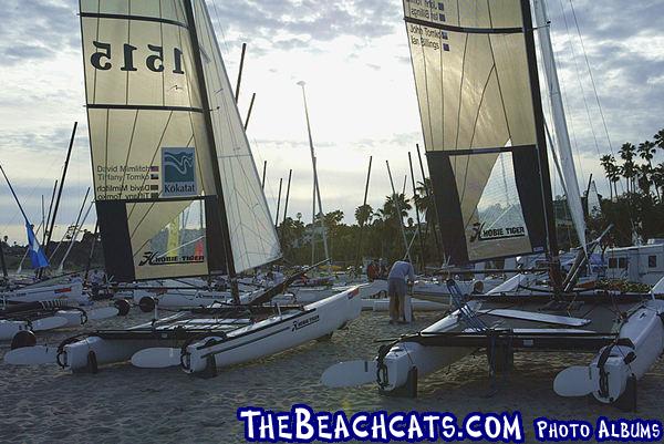 Twilight Rigging on the Beach